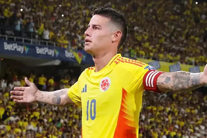 伊基塔：J罗在哥伦比亚的地位，可同梅西&马拉多纳相比